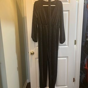 Sparkling maternity jumpsuit